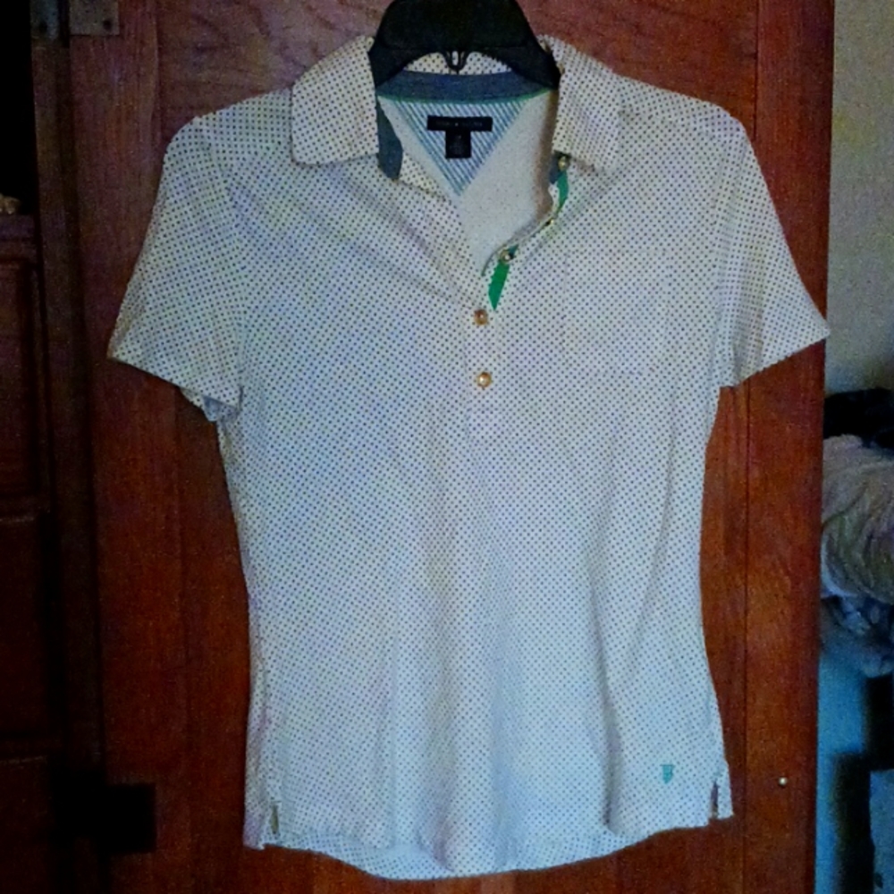 Tommy Hilfiger spotted polo shirt